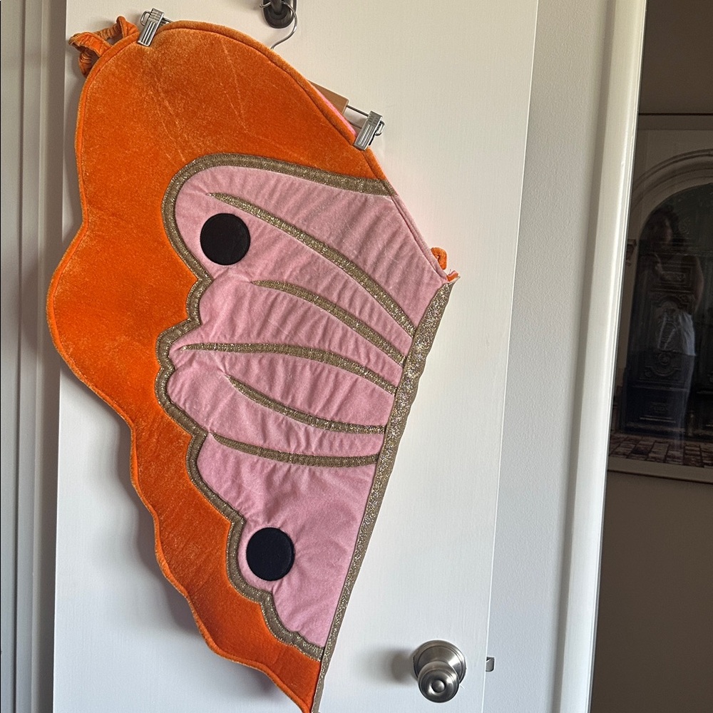 Hanna Andersson Butterfly Kids Cape & Mask - Picture 6 of 10